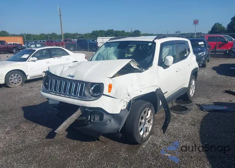 2016 Jeep Renegade Latitude из США, поврежденный, VIN ZACCJBBT4GPE29384